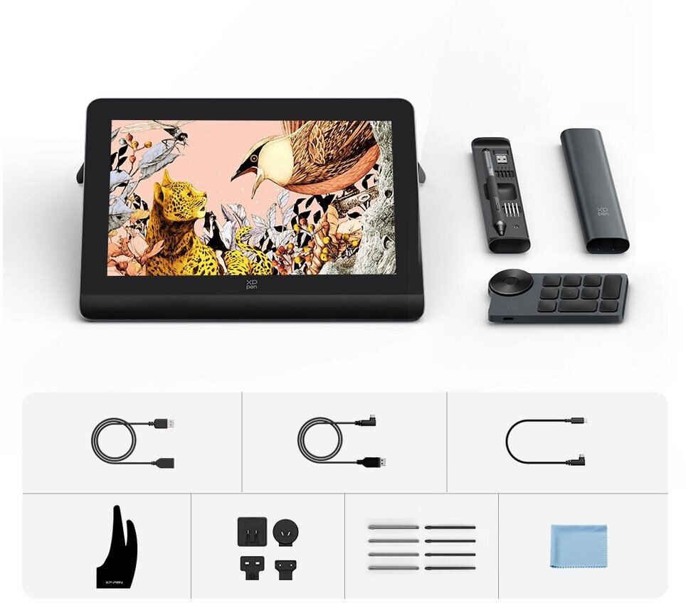 XPPEN ARTIST PRO 16 GEN 2 MD160QH | 16" | 2.5K 2560×1600 | X3 PRO 16K | REMOTE ACK05 | GRIS