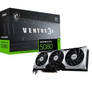 MSI GEFORCE RTX 508MSI GEFORCE RTX 5080 16G VENTUS 3X OC 20 16G VENTUS 3X OC