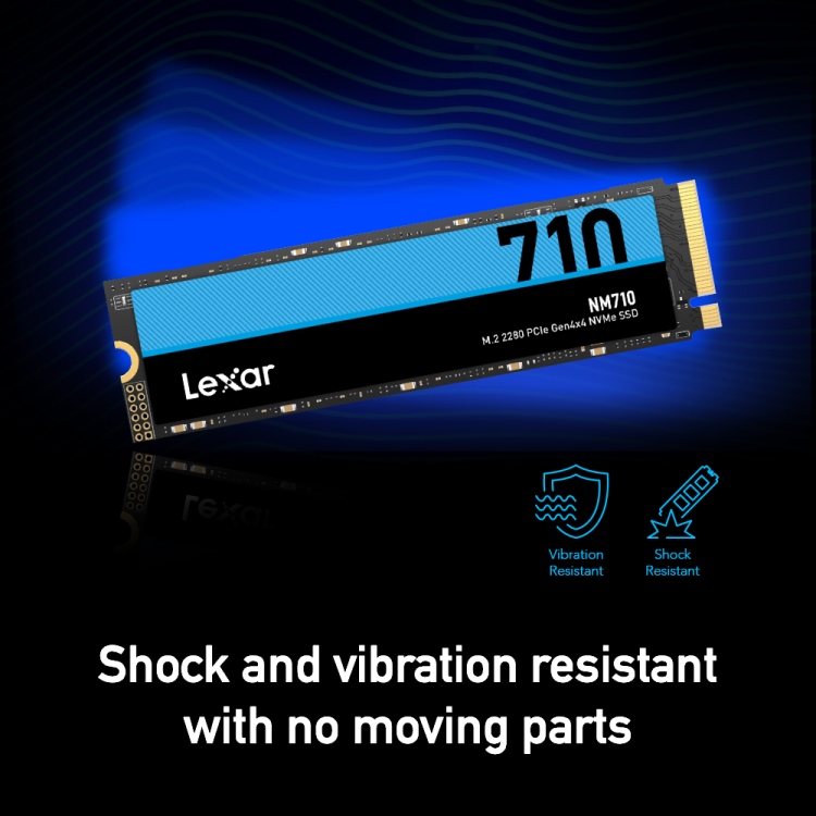 LEXAR NM710 | 1TB PCIe Gen4x4 NVMe | M.2 2280 – Image 3