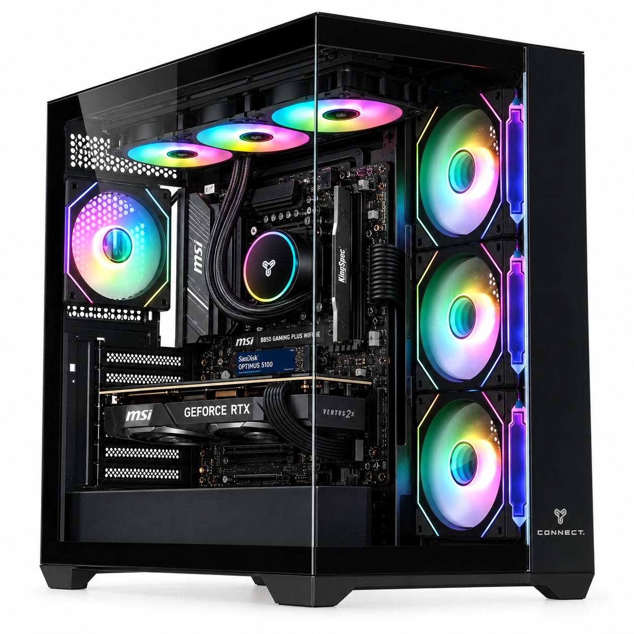 PC GAMING RYZEN 7 7800X3D | RTX 5070 12GB | 16GB DDR5 6400MHz | 1TB NVMe Gen 4