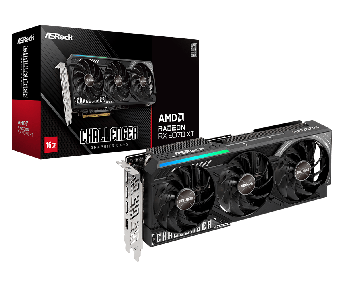 ASRock Radeon RX 9070 XT Challenger 16GB