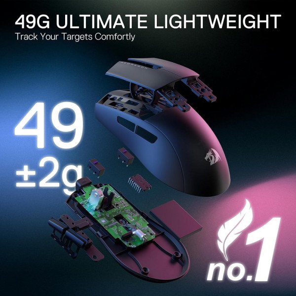 REDRAGON M916 PRO | Wireless Gaming Mouse | 4KHz | – Image 3